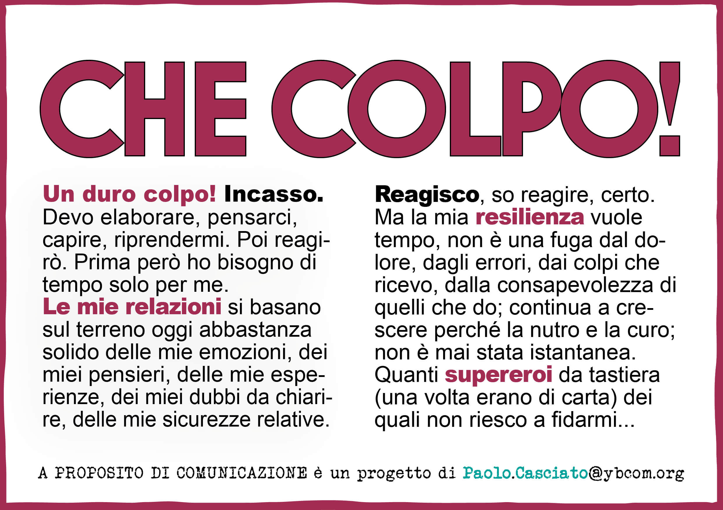 A proposito di comunicazione apropositodicomunicazioone #apropositodicomunicazioone